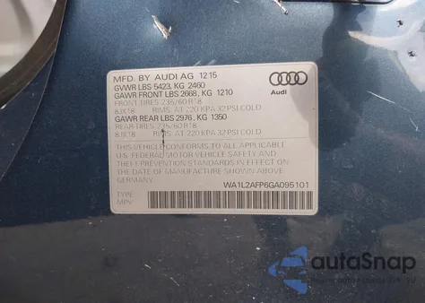 WA1L2AFP6GA095101